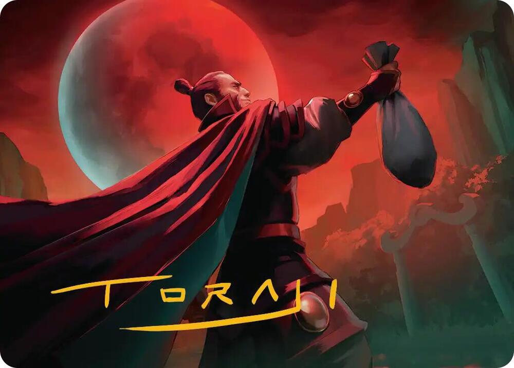 Zhao, the Moon Slayer Art Card (Gold-Stamped Signature) (11) [Avatar: The Last Airbender Art Series]