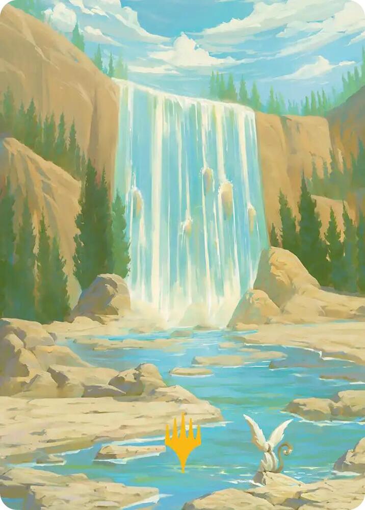Island Art Card (Gold-Stamped Signature) (51) [Avatar: The Last Airbender Art Series]