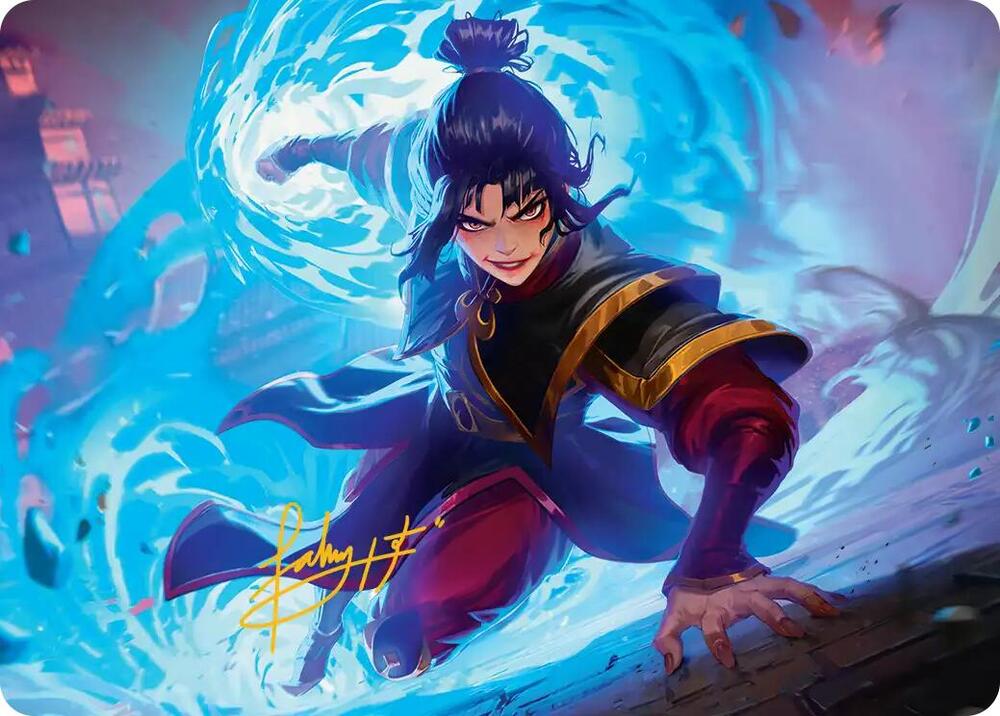 Fire Lord Azula Art Card (Gold-Stamped Signature) (21) [Avatar: The Last Airbender Art Series]