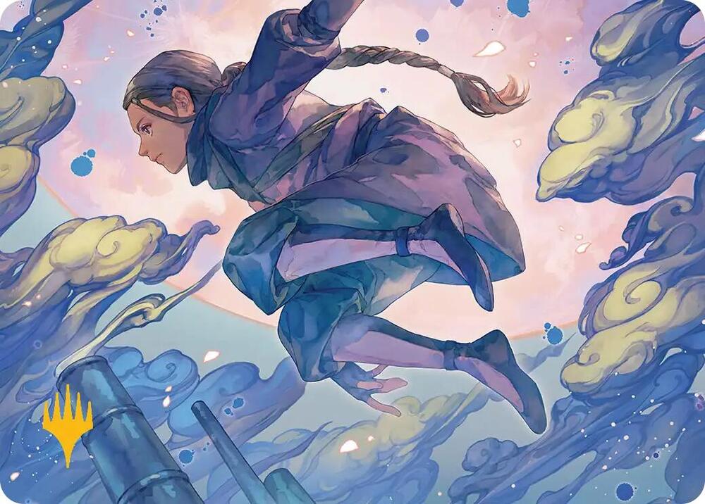 Katara, Seeking Revenge Art Card (Gold-Stamped Planeswalker Symbol) (29) [Avatar: The Last Airbender Art Series]