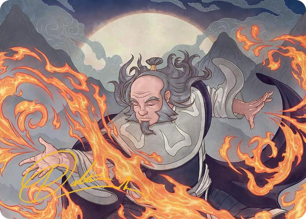 Iroh, Grand Lotus Art Card (Gold-Stamped Signature) (47) [Avatar: The Last Airbender Art Series]