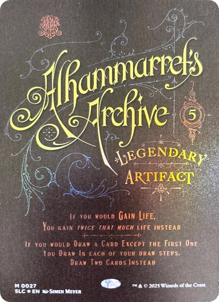 Alhammarret's Archive (27) [Secret Lair Countdown Kit]