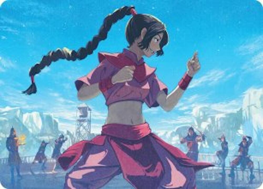 Ty Lee, Chi Blocker Art Card (5) [Avatar: The Last Airbender Art Series]