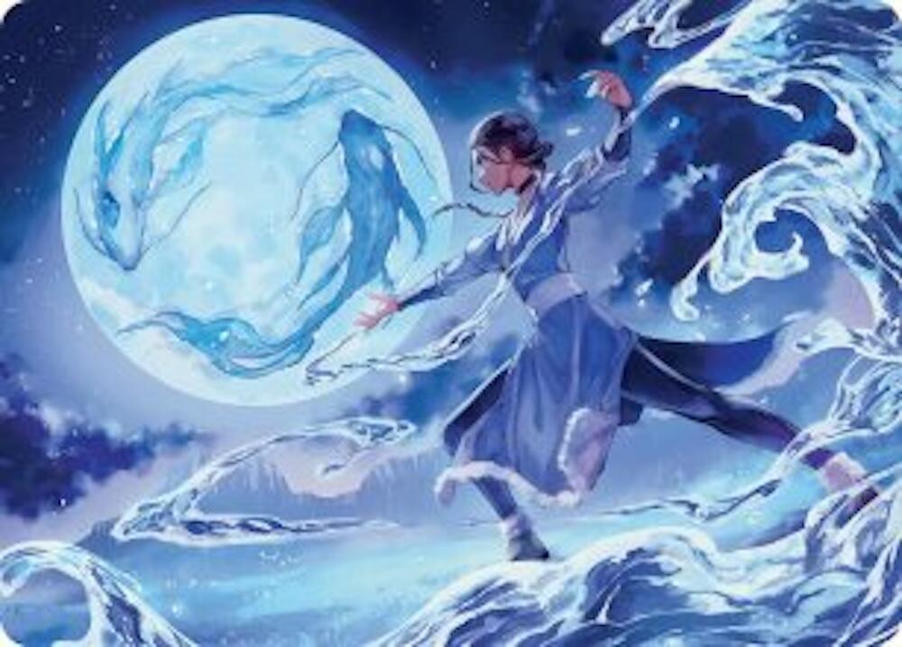 Waterbender Ascension Art Card (6) [Avatar: The Last Airbender Art Series]