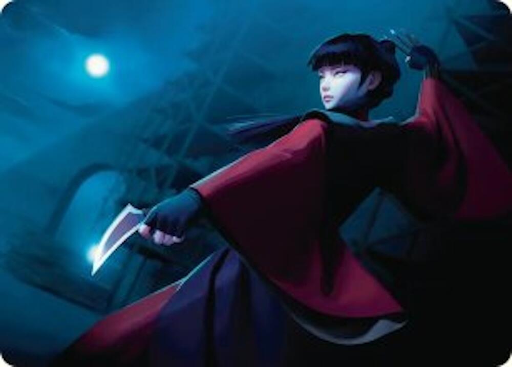 Mai, Jaded Edge Art Card (10) [Avatar: The Last Airbender Art Series]