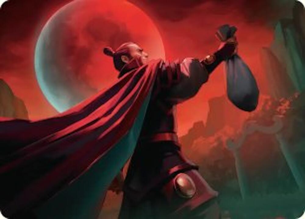 Zhao, the Moon Slayer Art Card (11) [Avatar: The Last Airbender Art Series]