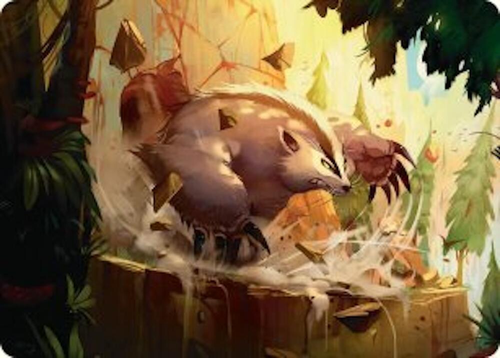 Badgermole Art Card (12) [Avatar: The Last Airbender Art Series]