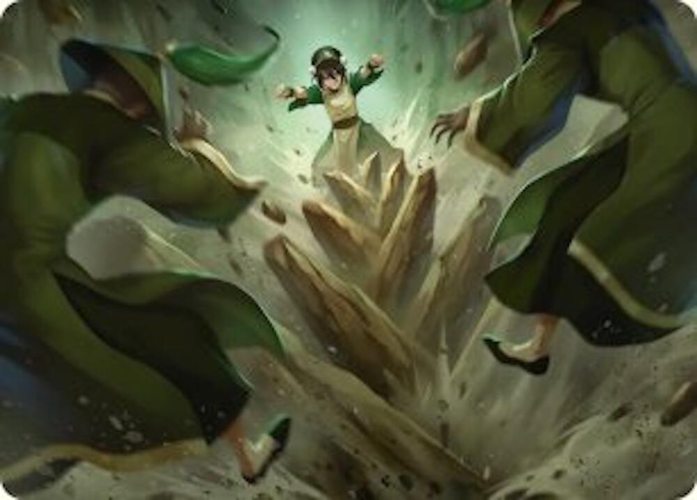 Rockalanche Art Card (17) [Avatar: The Last Airbender Art Series]