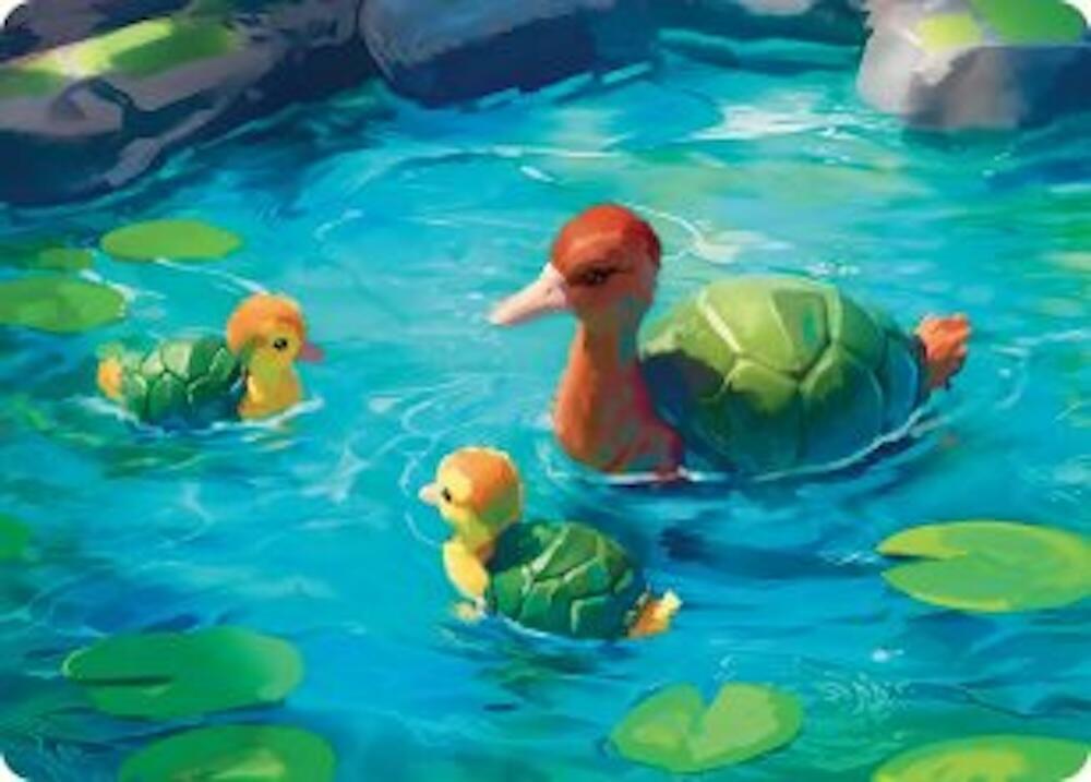 Turtle-Duck Art Card (18) [Avatar: The Last Airbender Art Series]