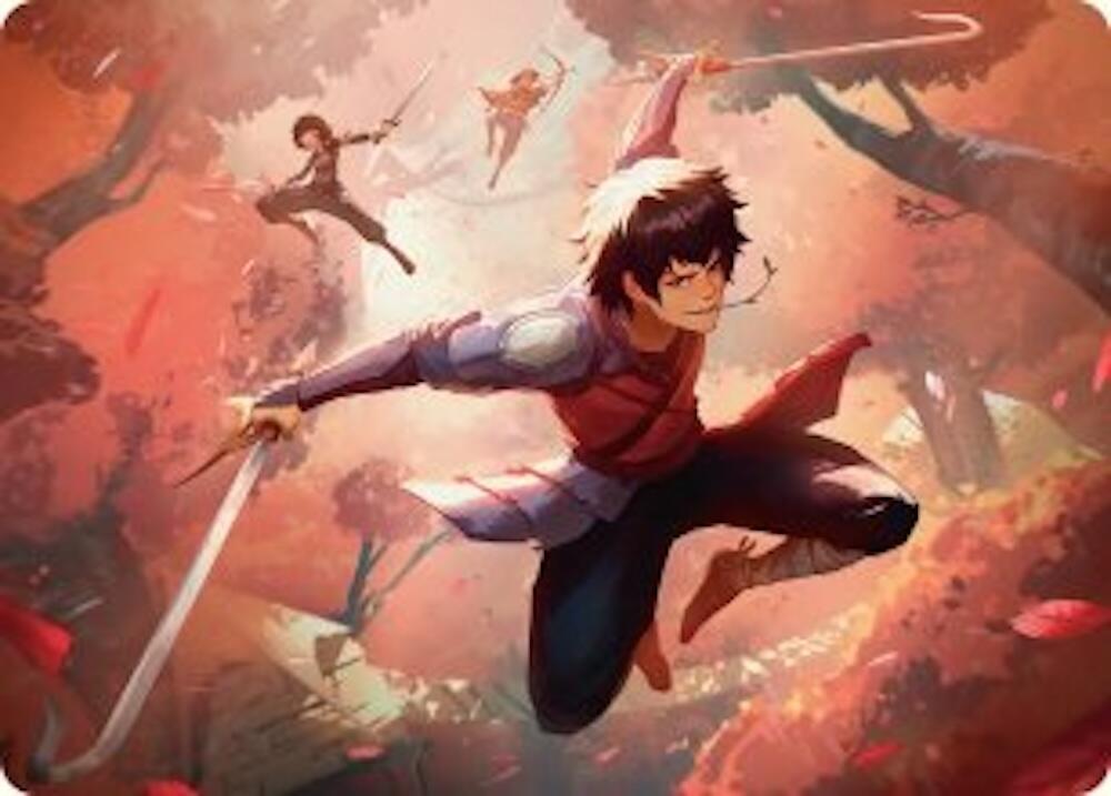 Jet, Freedom Fighter Art Card (22) [Avatar: The Last Airbender Art Series]