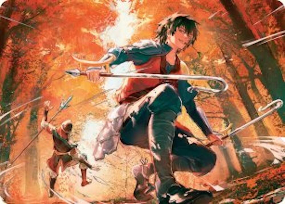 Jet, Rebel Leader Art Card (26) [Avatar: The Last Airbender Art Series]
