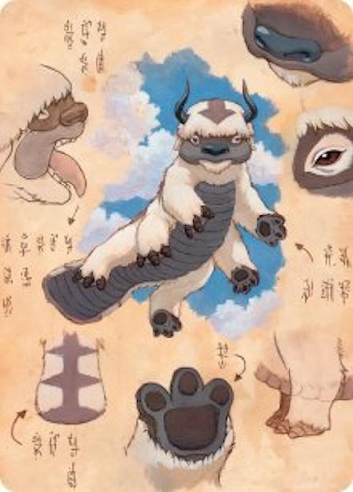 Appa, Steadfast Guardian Art Card (32) [Avatar: The Last Airbender Art Series]