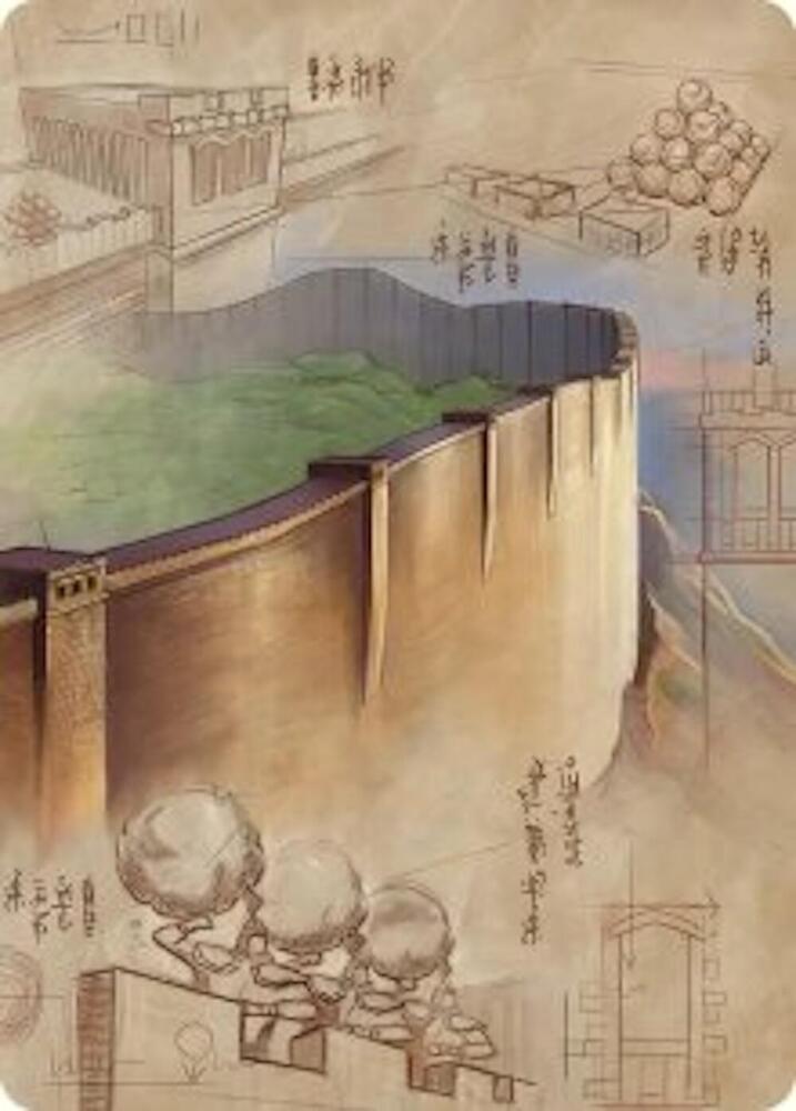 The Walls of Ba Sing Se Art Card (38) [Avatar: The Last Airbender Art Series]