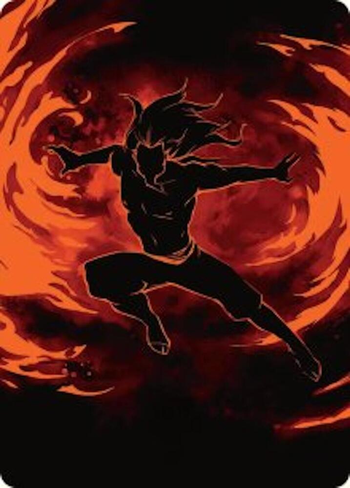 Ozai, the Phoenix King Art Card (39) [Avatar: The Last Airbender Art Series]
