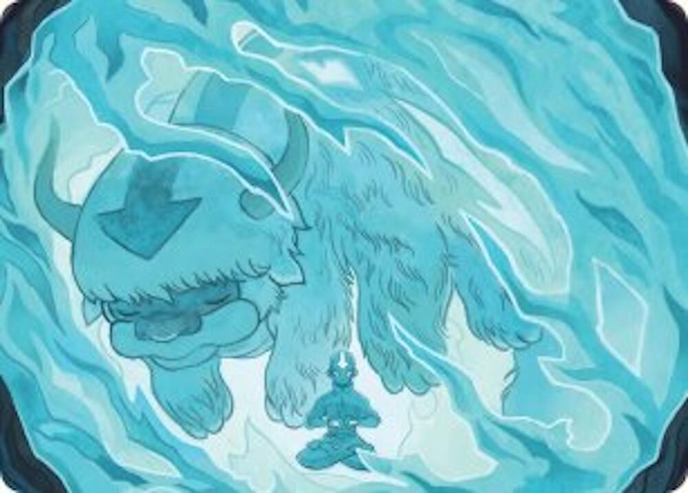 Aang's Iceberg 2 Art Card (40) [Avatar: The Last Airbender Art Series]