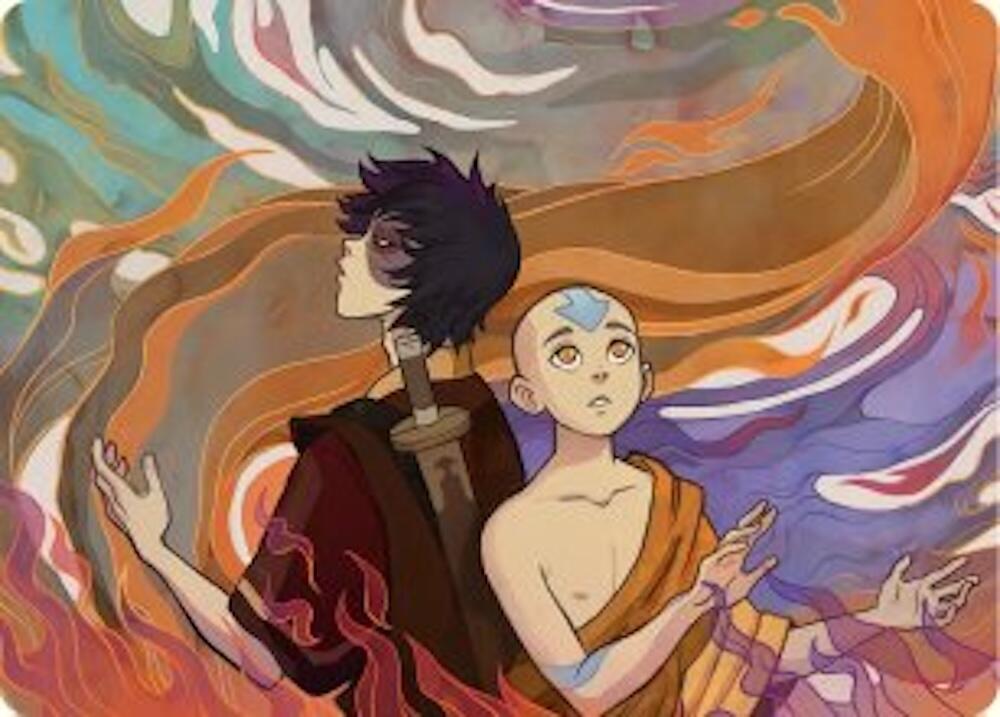Fated Firepower Art Card (43) [Avatar: The Last Airbender Art Series]