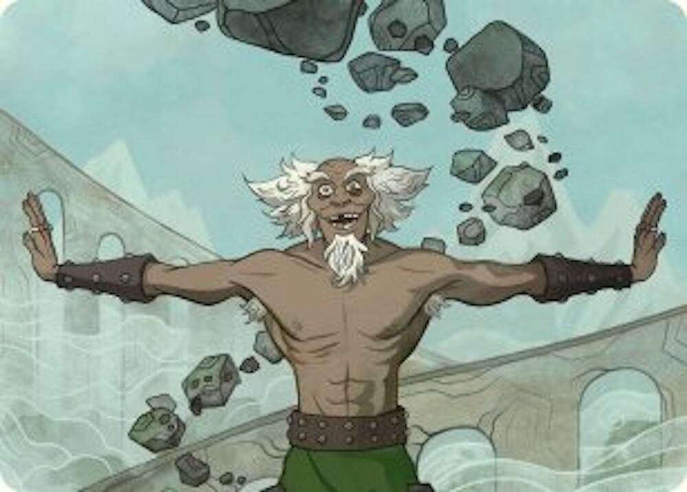 Bumi, Unleashed Art Card (46) [Avatar: The Last Airbender Art Series]