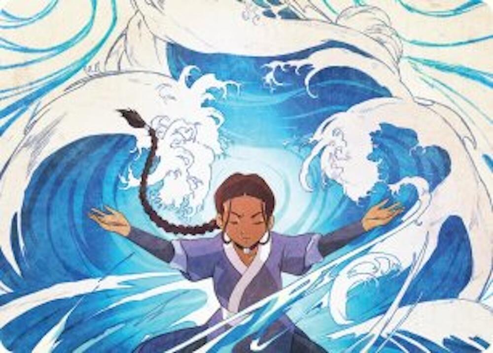 Katara, Water Tribe's Hope Art Card (48) [Avatar: The Last Airbender Art Series]
