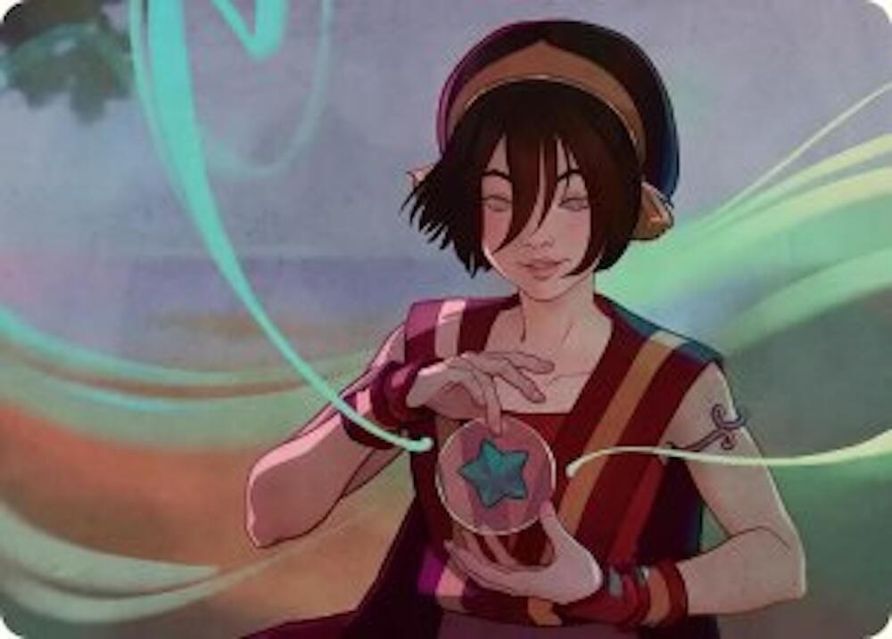 Toph, the First Metalbender Art Card (49) [Avatar: The Last Airbender Art Series]