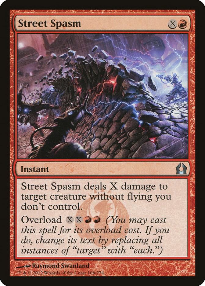Street Spasm (106) [Return to Ravnica]