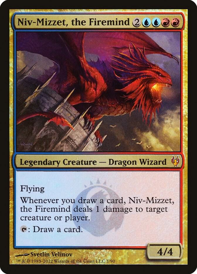 Niv-Mizzet, the Firemind (1) [Duel Decks: Izzet vs. Golgari]