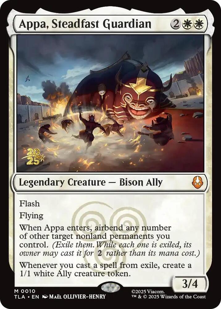 Appa, Steadfast Guardian (10) [Prerelease Cards]