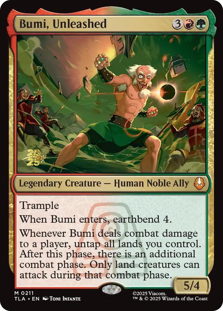 Bumi, Unleashed (211) [Prerelease Cards]