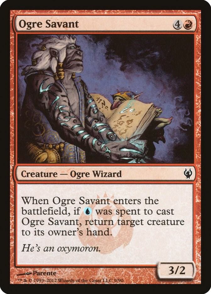 Ogre Savant (9) [Duel Decks: Izzet vs. Golgari]
