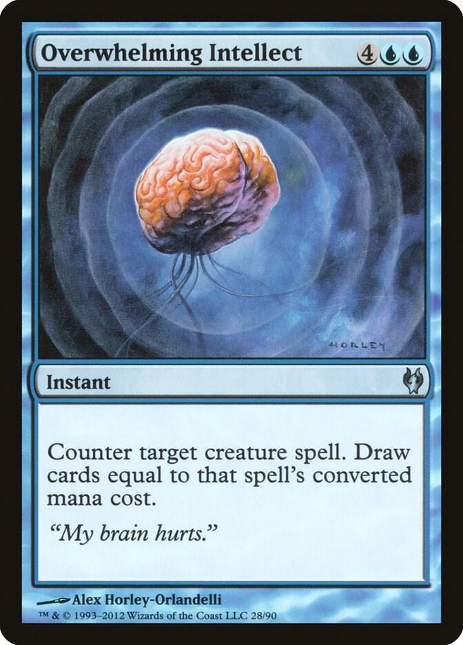Overwhelming Intellect (28) [Duel Decks: Izzet vs. Golgari]