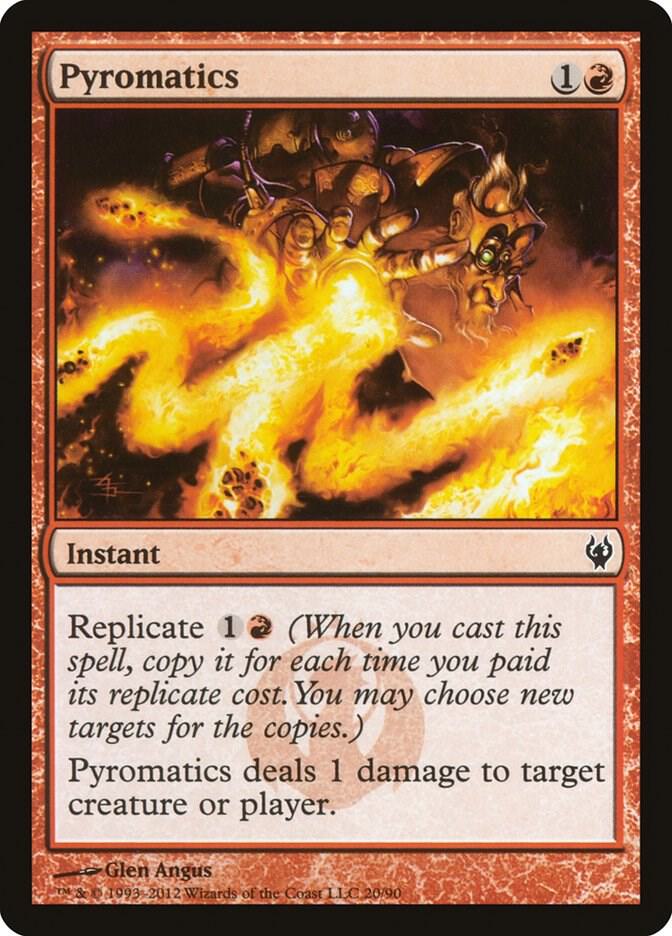 Pyromatics (20) [Duel Decks: Izzet vs. Golgari]