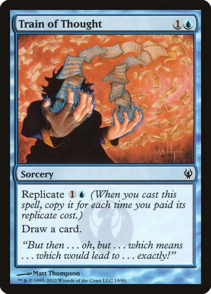 Train of Thought (19) [Duel Decks: Izzet vs. Golgari]