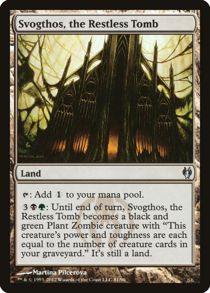 Svogthos, the Restless Tomb (81) [Duel Decks: Izzet vs. Golgari]