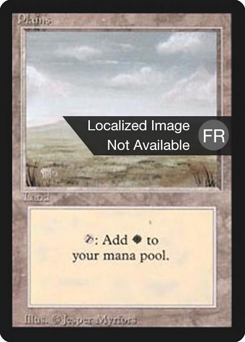 Plains (293) [Foreign Black Border]