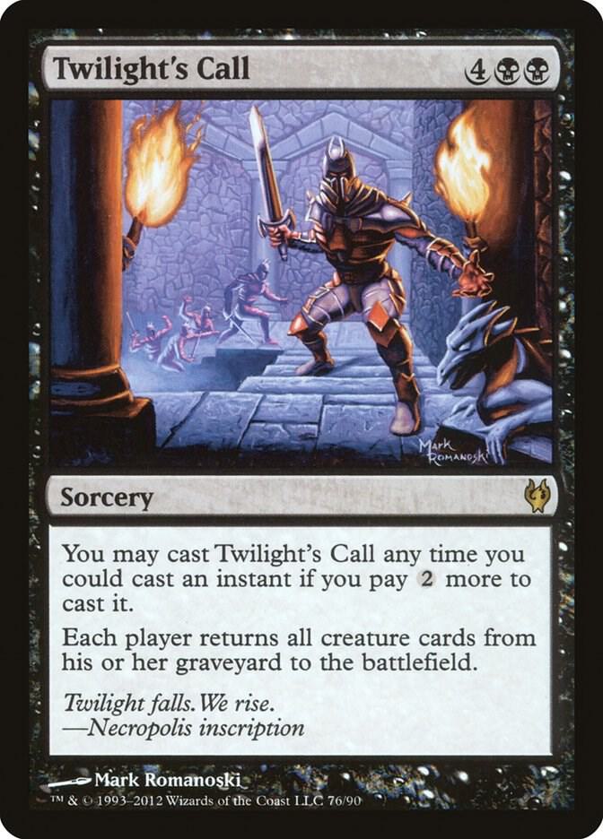 Twilight's Call (76) [Duel Decks: Izzet vs. Golgari]