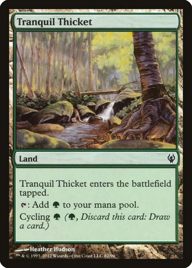 Tranquil Thicket (82) [Duel Decks: Izzet vs. Golgari]