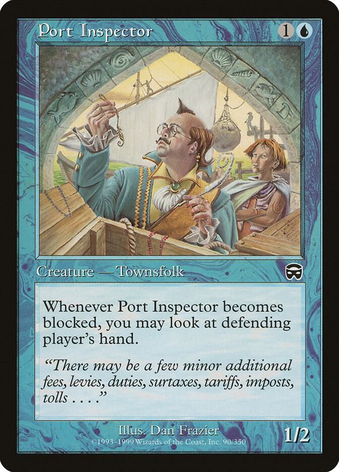 Port Inspector (90) [Mercadian Masques]