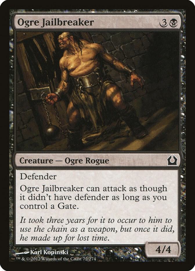Ogre Jailbreaker (72) [Return to Ravnica]