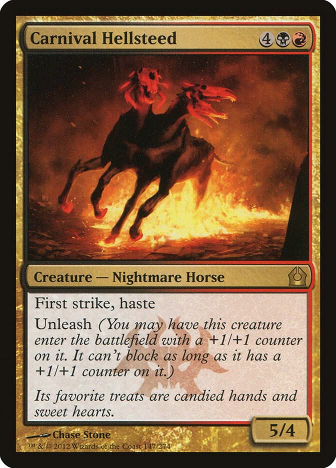 Carnival Hellsteed (147) [Return to Ravnica]