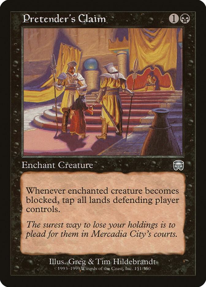 Pretender's Claim (151) [Mercadian Masques]