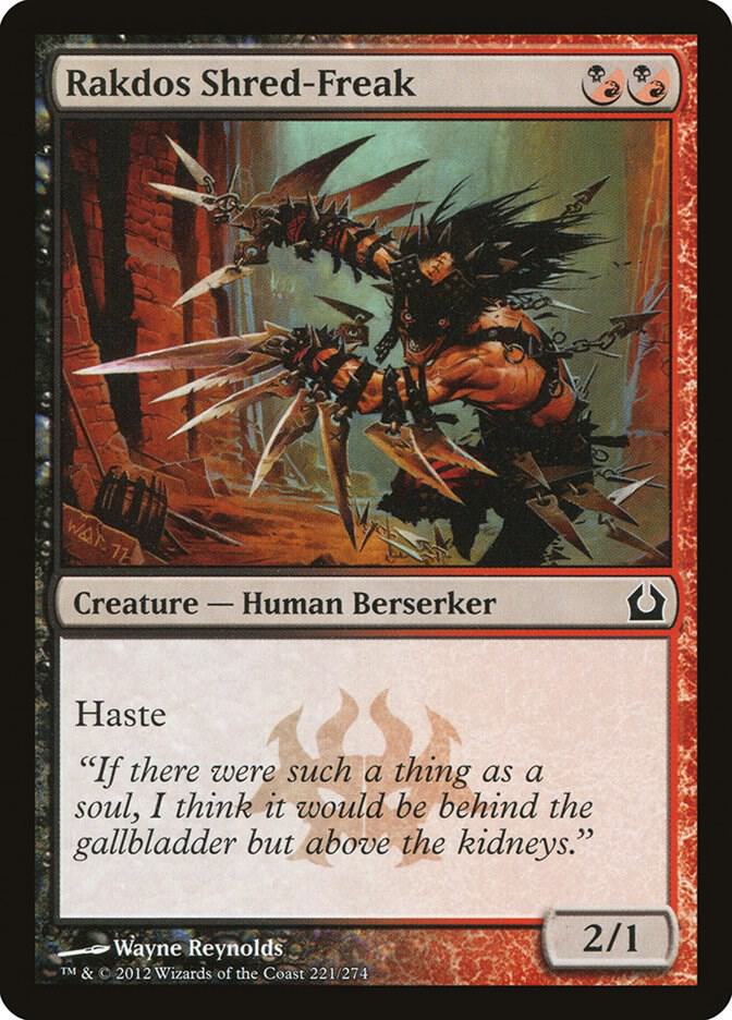 Rakdos Shred-Freak (221) [Return to Ravnica]