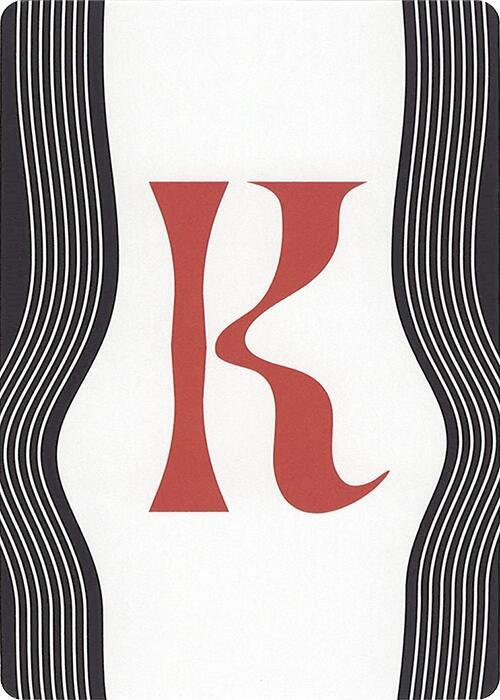 Letter Card - K [Secret Lair Countdown Kit]