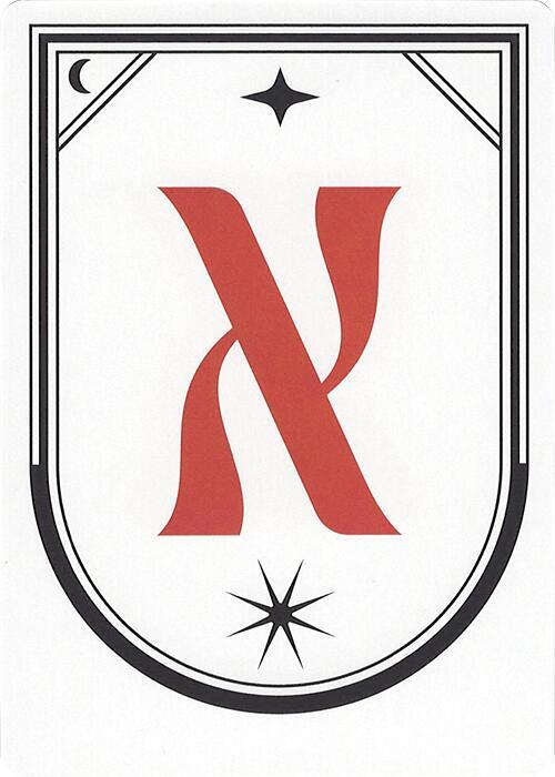 Letter Card - X [Secret Lair Countdown Kit]