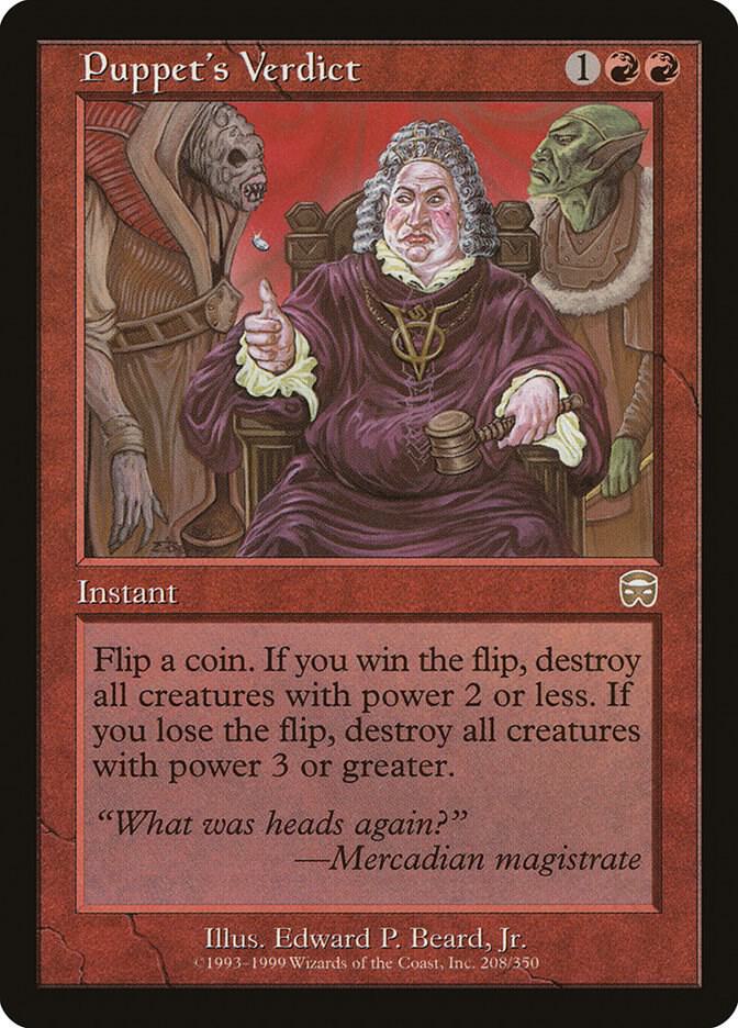 Puppet's Verdict (208) [Mercadian Masques]