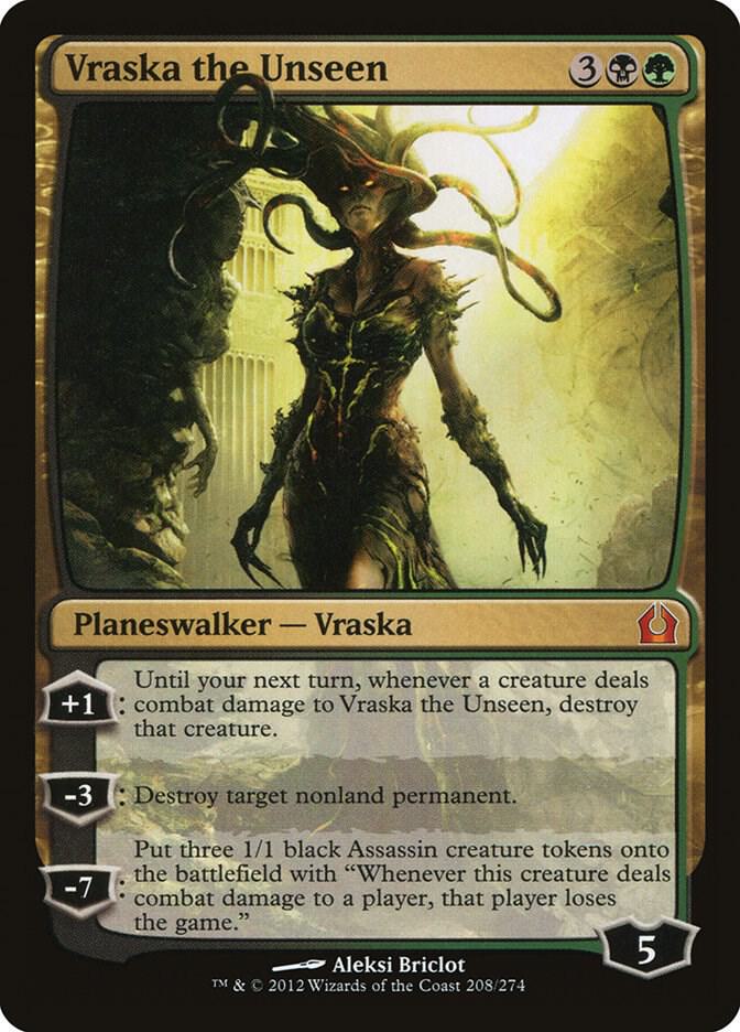 Vraska the Unseen (208) [Return to Ravnica]