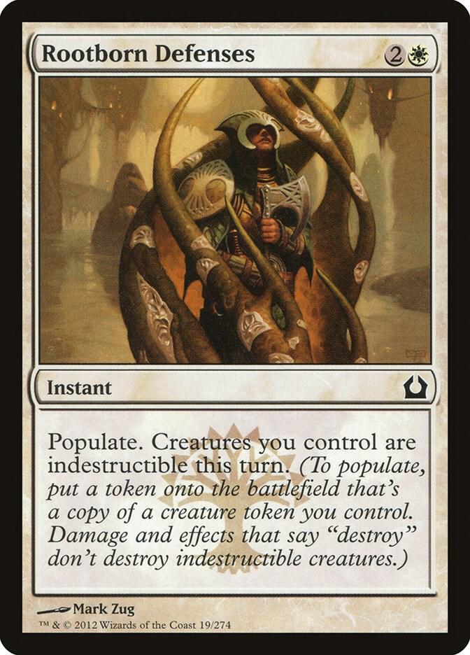 Rootborn Defenses (19) [Return to Ravnica]