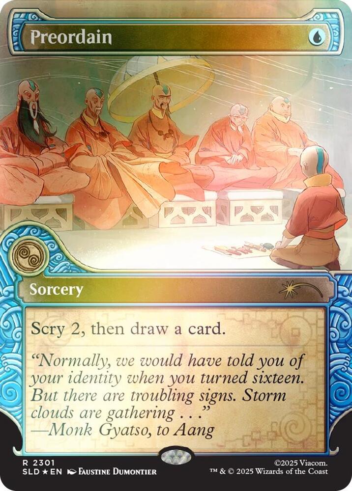 Preordain (2301) (Rainbow Foil) [Secret Lair Drop]