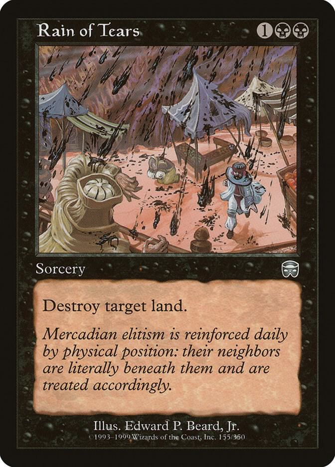 Rain of Tears (155) [Mercadian Masques]