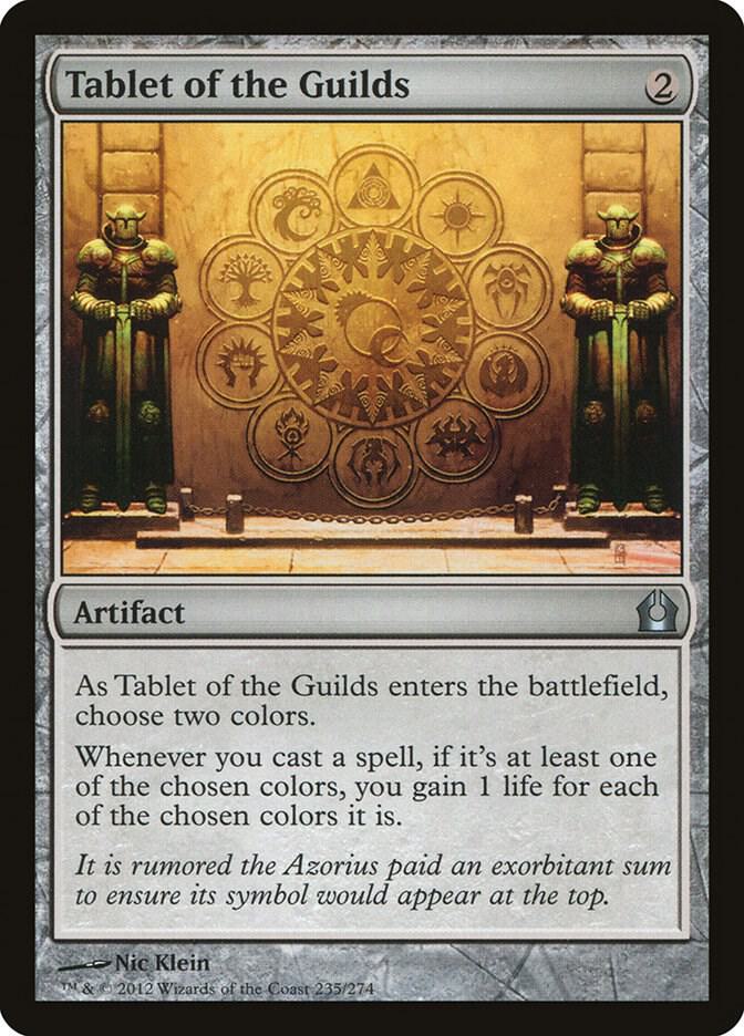Tablet of the Guilds (235) [Return to Ravnica]