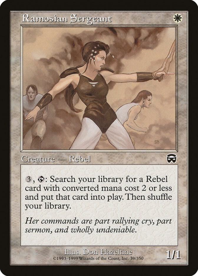 Ramosian Sergeant (39) [Mercadian Masques]