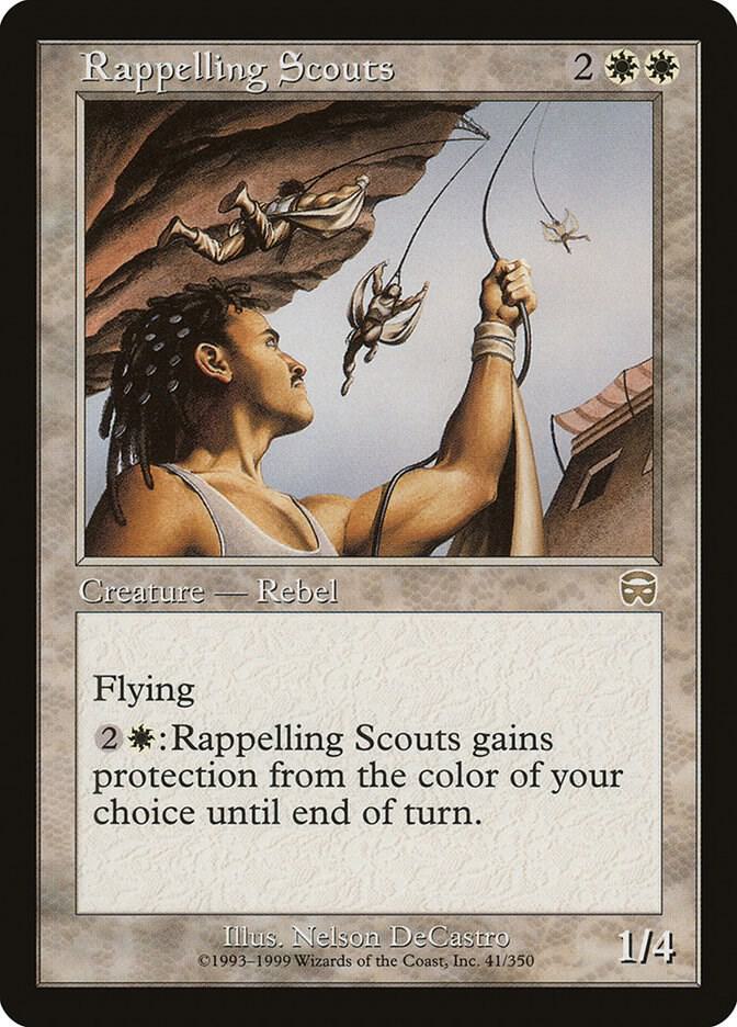 Rappelling Scouts (41) [Mercadian Masques]